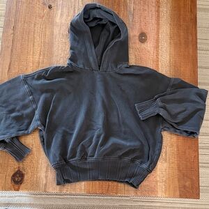 Aerie Charcoal Hoodie Sweater